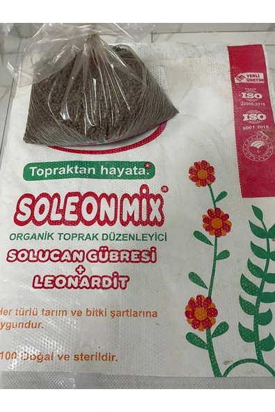 Organik Solucan Gübresi Bahçe,fide,çiçek için 2 Kg
