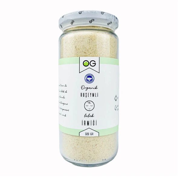OG Organik Ruşeymli Bebek İrmiği 320gr
