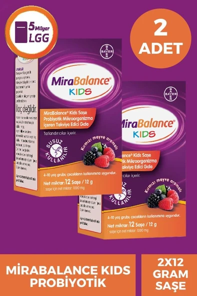 Mirabalance Kids 12 Şase - 2 ADET - SKT : 01/2027