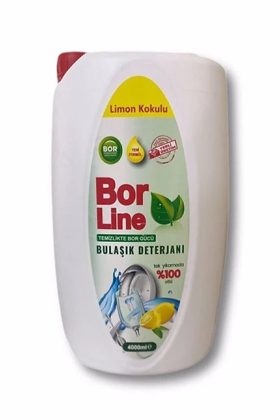 Sıvı Bulaşık Deterjanı 4000 Ml Limon 4 Adet - 2