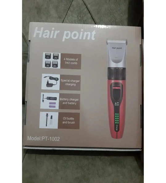 Hair Point Saç Sakal Vücut Tıraş Makinesi Yedek Pilli Seramik Bıçak Epilasyon Öncesi Tüy Alma Yeni Pt-1002 - 3