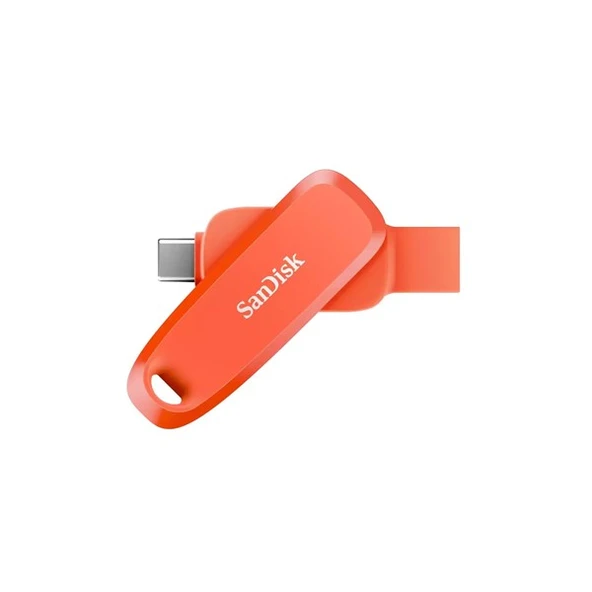 SANDISK 256GB PHONE DRIVE DUAL SDDDC6-256G-G46NO TYPEC USB BELLEK ORANGE - 1