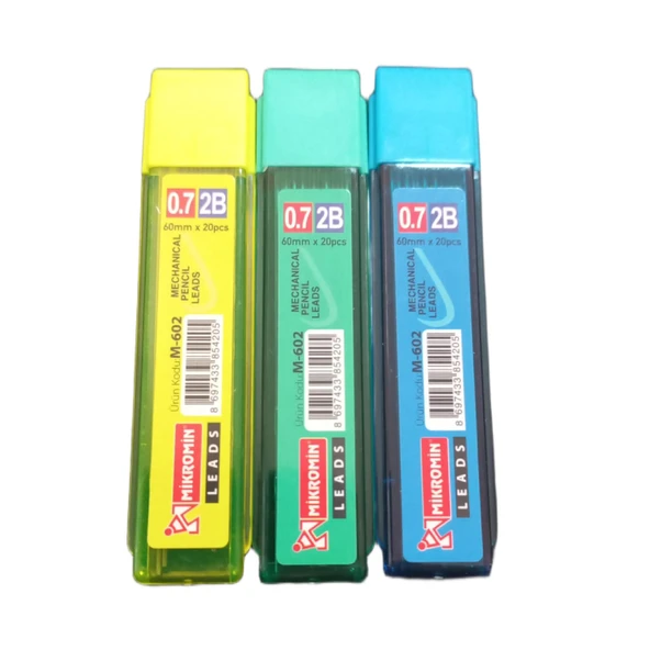 Mikro M-602 2B 60 mm 0.7 Kalem Ucu 1 Tüp Neon Renkler - 2