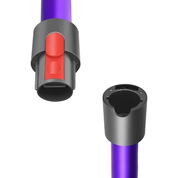 Dyson V15 Detect Absolute ile Uyumlu Süpürge Borusu Mor - 4