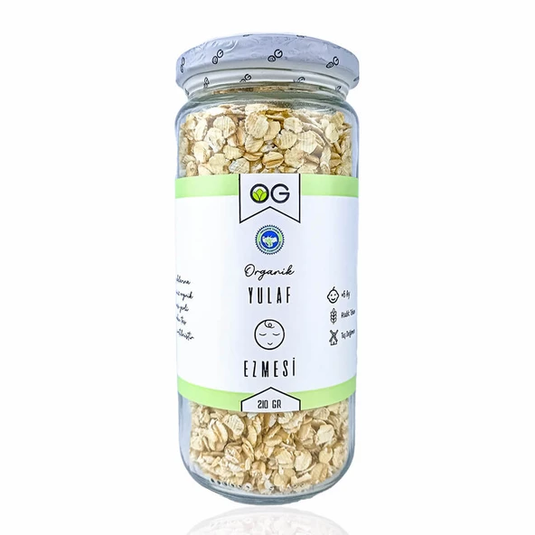 OG Organik Yulaf Ezmesi 210gr