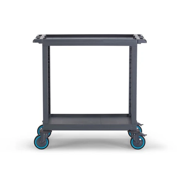 2 Raflı Plastik Servis Arabası - Resim 4