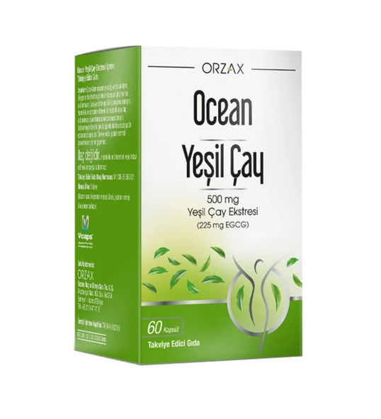 Ocean Yeşil Çay Ekstresi 60 Kapsül - 1