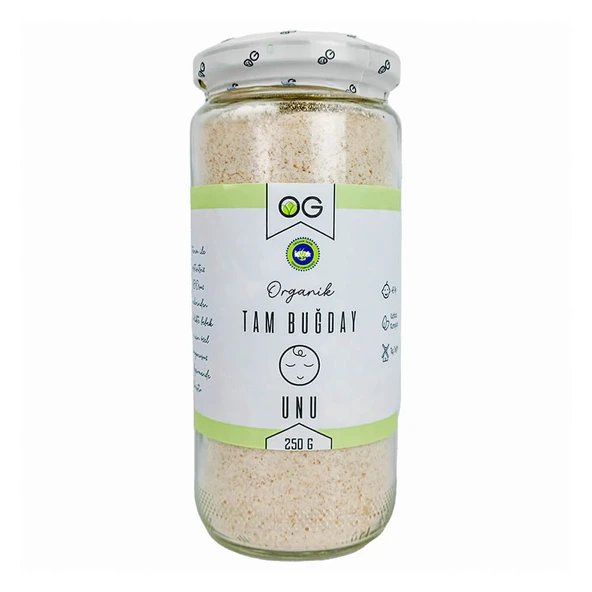 OG Organik Tam Buğday Unu 250gr