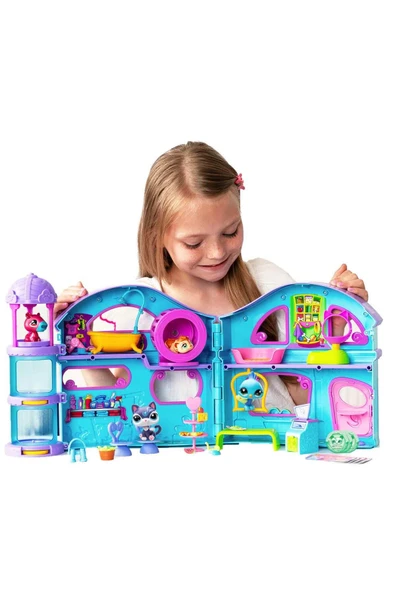 Minişlerin Renkli Dünyası: Littlest Pet Shop Delüks Oyun Seti ile Tanışın! - 2
