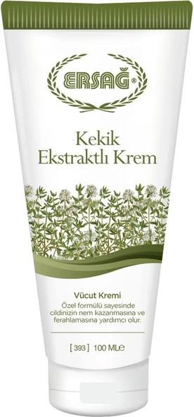Ersağ Kekik Ekstraktlı Krem 100 Ml
