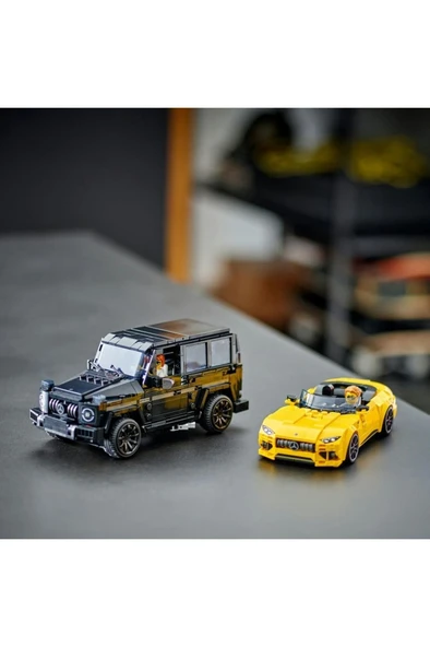 LEGO ® Speed Champions Mercedes-AMG G 63 ve Mercedes-AMG SL 63 76924 – 10 Yaş ve Üzeri Set(808Parça) - 4