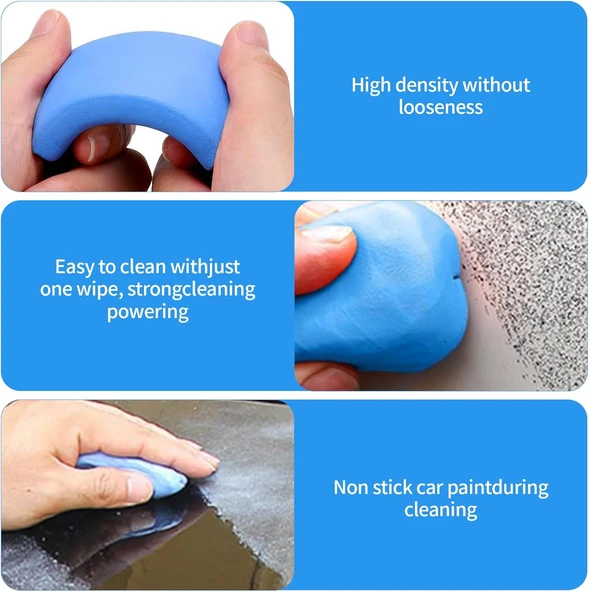 Araç Boya Temizleme Kili Hamur Clay Bar 100gr - Resim 2