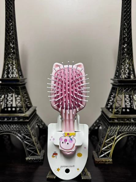 Fontenay Bebek Tarağı Bebek Saç Fırçası Pembe Renk ürün görseli 1