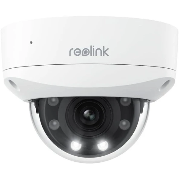 REOLINK 8MP DOME Motorize 5x Zoom P437 IP Güvenlik Kamerası PoE IP67, Renkli ürün görseli