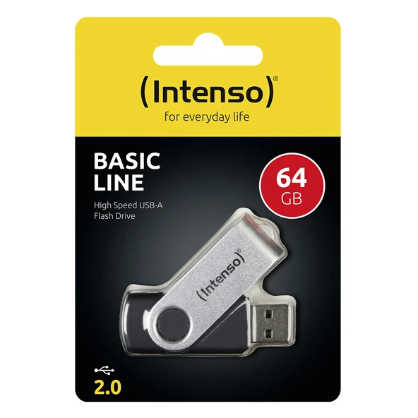 Intenso USB Stick Basic Line 64GB 4034303022823 - 2
