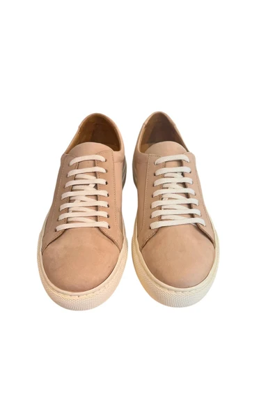 Pudra Hakiki Deri Comfort Taban Sneaker - 3
