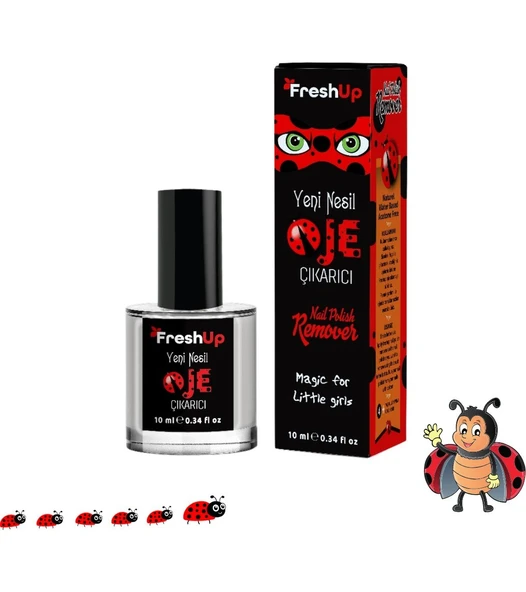 FRESH UP YENİ NESİL DOĞAL ÇOCUK OJE ÇIKARICI, PORTAKAL KOKULU 10 ML - 2