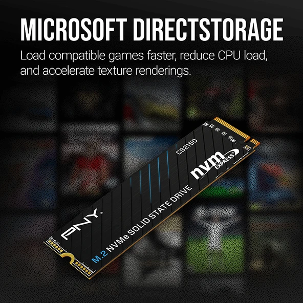 PNY CS2150 1TB 10200/8300 MB/s M.2 NVMe SSD (M280CS2150-1TB-TB) - 4