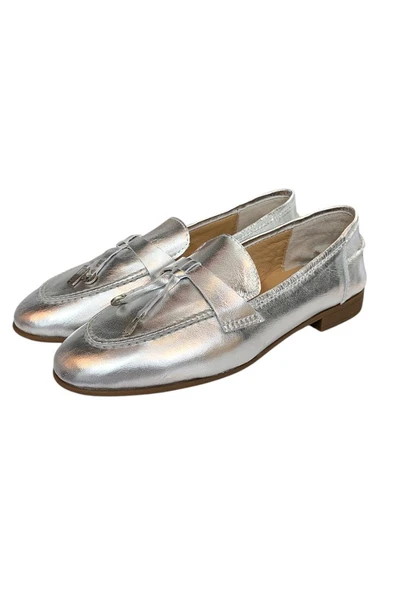 Lame Hakiki Deri Loafer - 3