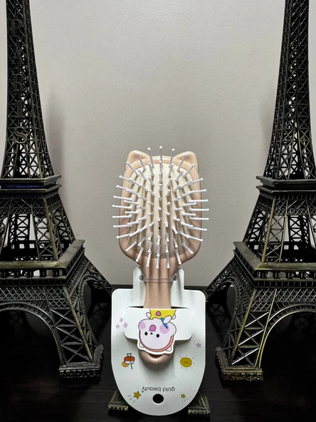 Fontenay Bebek Tarağı Bebek Saç Fırçası Krem Renk