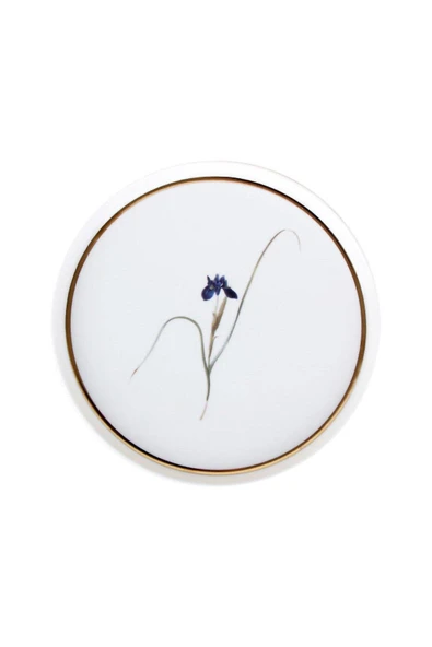 Botanical Desen3 Tekli Düz Tabak 21cm