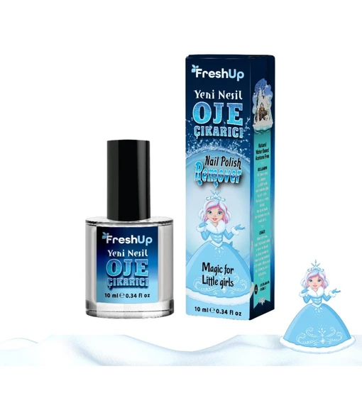 FRESH UP YENİ NESİL DOĞAL ÇOCUK OJE ÇIKARICI NATUREL KOKUSUZ 10 ML - 2