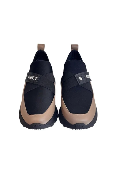 Vizon Hakiki Deri Comfort Taban Sneaker - 3