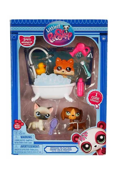Littlest Pet Shop Minişler Spa Oyun Seti S3 ile Köpükler İçinde Eğlence! - 6