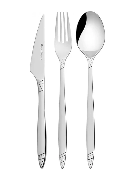 Karaca Bore Elegance 36 Parça 6 Kişilik Çatal Kaşık Bıçak Kutulu - 3