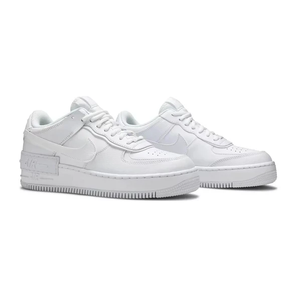 Nike Air Force 1 Shadow Triple White - 3