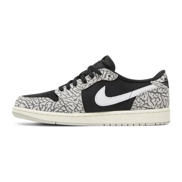 Air Jordan 1 Retro Low OG Black Cement - 2