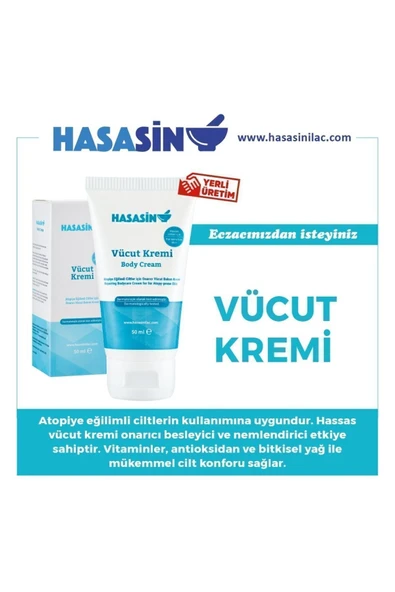 HASASİN VÜCUT KREMİ 50 ML - 2