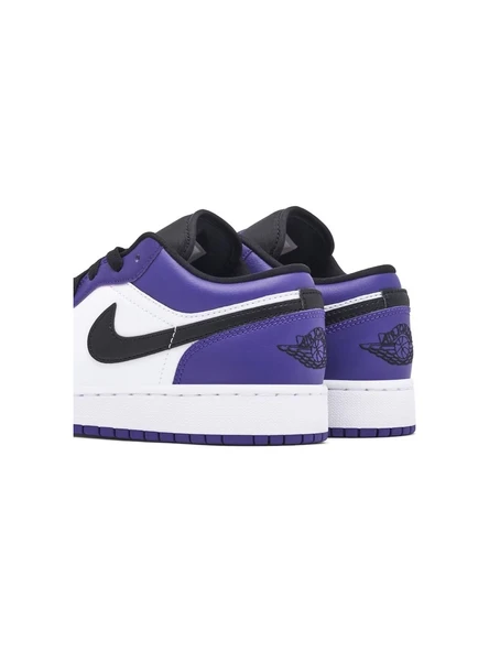 Nike Air Jordan 1 Low Court Purple - Resim 3