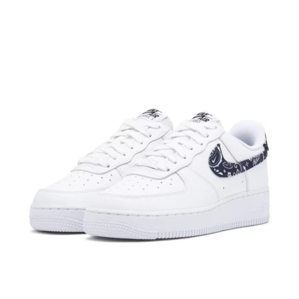 Nike Air Force 1 Low Paisley White Black - 3