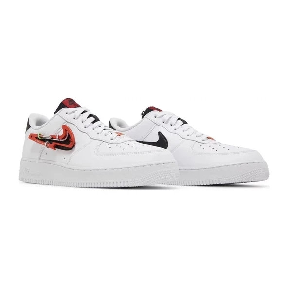 Nike Air Force 1 Low Carabiner Swoosh Red - 3