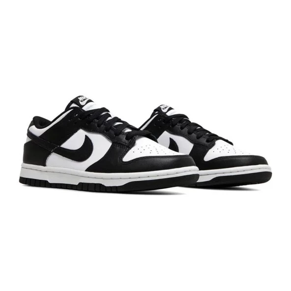 Nike Dunk Low Black White - Resim 3