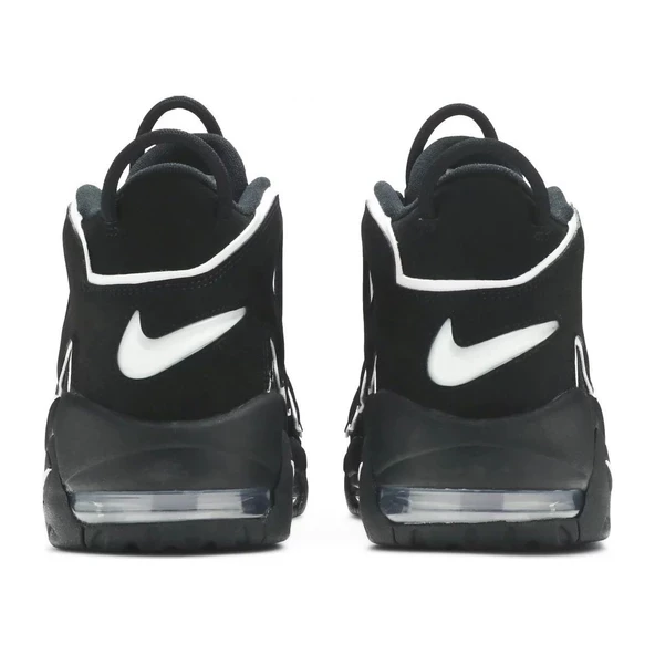 Nike Air More Uptempo Black White - 4