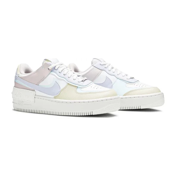 Nike Air Force 1 Shadow Pastel Summit White - Resim 3