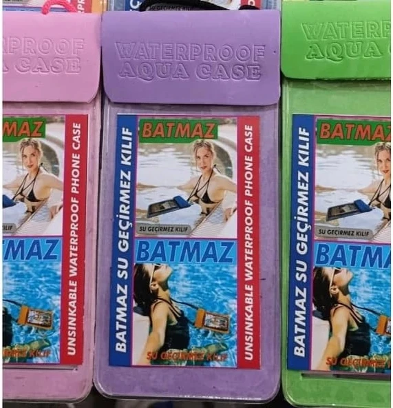 Batmaz Su Geçirmez Telefon Kılıfı - Resim 4
