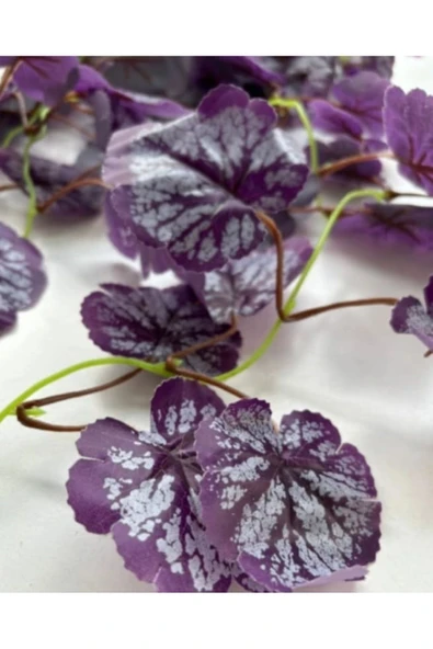 5 Dallı Mor Kurbağa Yapay SARMAŞIK Sarkıt