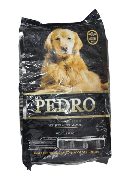 MR. PEDRO 15KG KUZU ETLİ PİRİNÇLİ YETİŞKİN KÖPEK MAMASI - 2