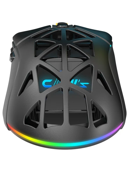 Claw's Nexus Air V1 Kablosuz 10000 Dpi Pixart PMW3325 Sensör Makro Yazılımlı & Değiştirilebilir Kapaklı RGB Kablosuz Gaming - 3
