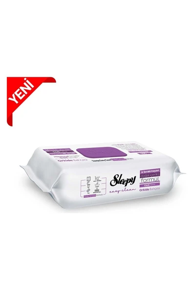 Sleepy Yüzey Temizlik Havlusu 100'lü Orkide - Resim 2