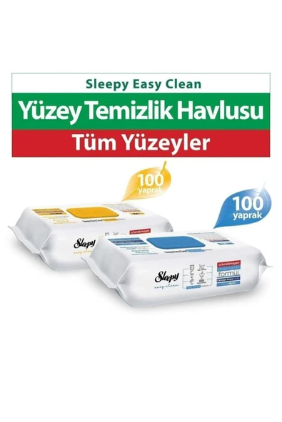 Sleepy Easy Clean Çamaşır suyu ve Arap sabun Katkılı 100'lü ürün görseli