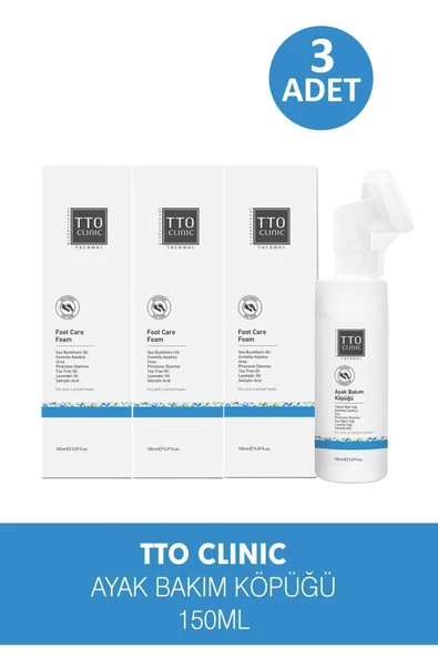 Tto X Ayak Bakım Köpüğü 150 ml 3 Adet