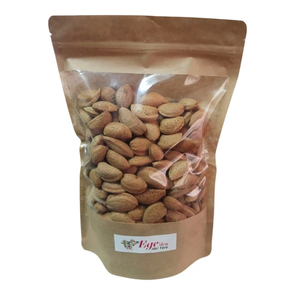 Datça Kabuklu Nurlu Sıralı Badem 500 Gr - 4