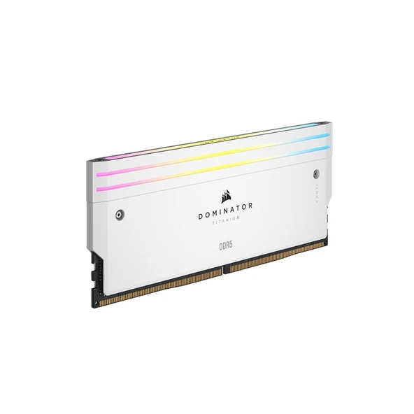 CORSAIR CMP96GX5M2B6000Z30W DOMINATOR TITANIUM RGB 96GB(2x48GB) DDR5 6000Mhz CL30 AMD EXPO Beyaz Ram - 3
