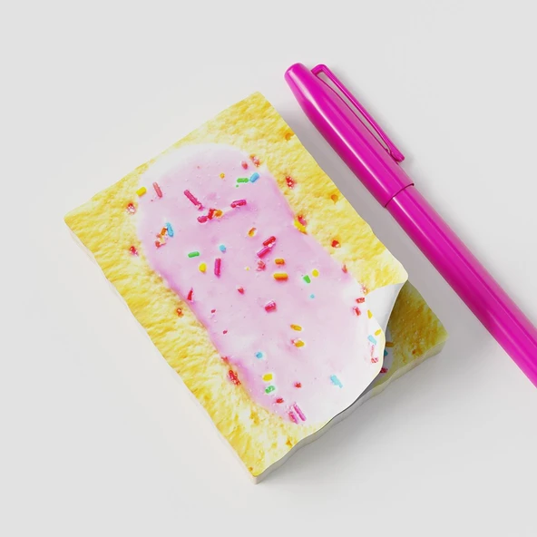 Mustard Pop Tarts Sticky Not Kağıdı - 1