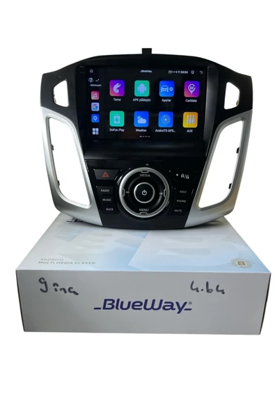 Ford Focus 3-3.5 GRİ BLUEWAY 4-64 PROFESYONEL OEM MULTİMEDİA - 2