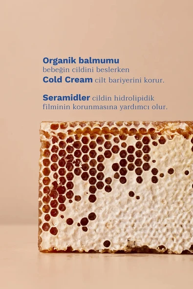 Mustela Cold Cream ve Organik Balmumu İçeren Kuru Ciltler için Besleyici Bebek Losyonu 200 ml - 5